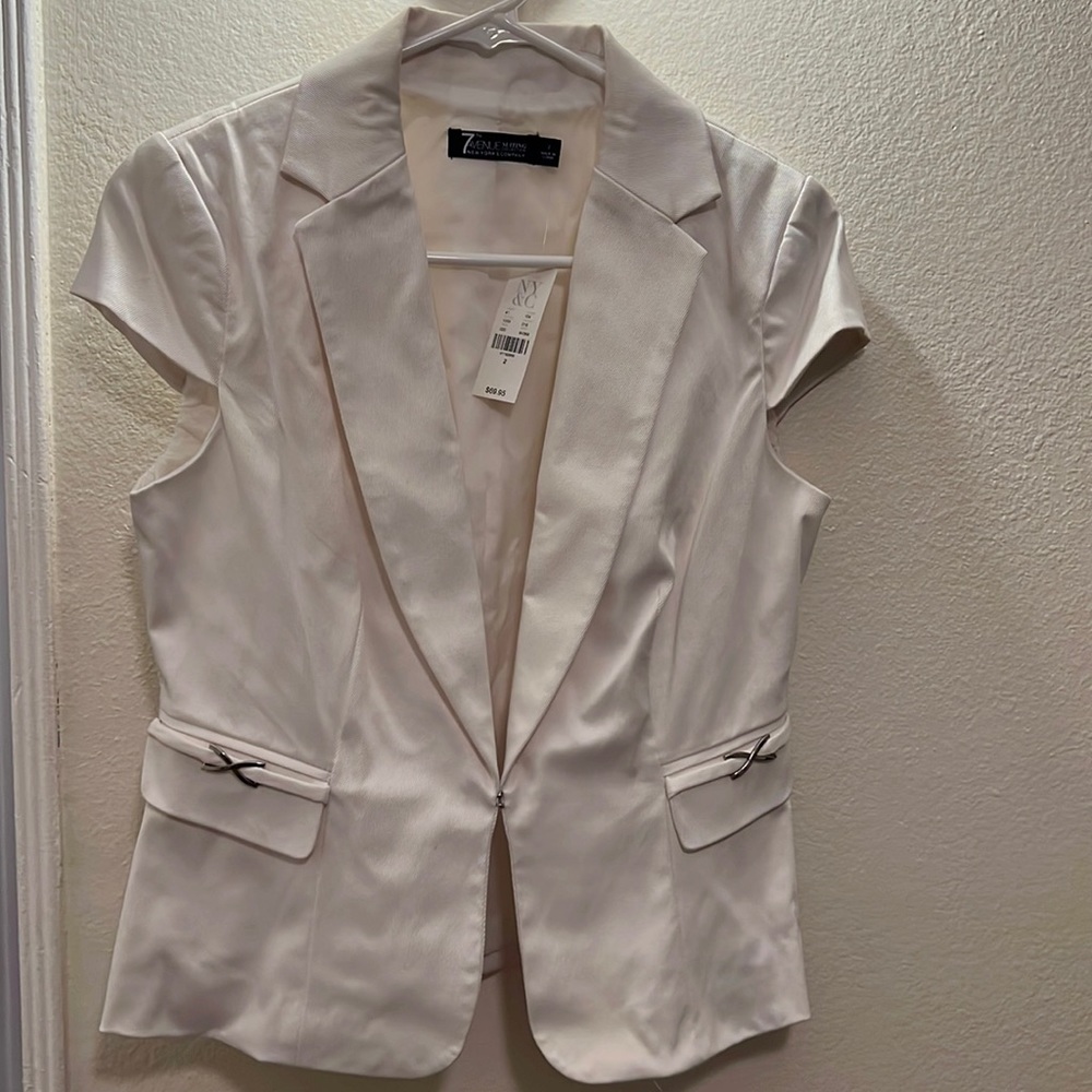 White suit top